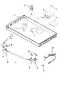 BODY Diagram and Parts List for JGC9536ADB  Jenn-Air Cooktop