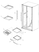 Part Location Diagram of 67003143 Whirlpool SLIDE