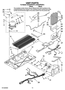 Part Location Diagram of W10169658 Whirlpool HARNS-WIRE
