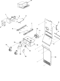 Part Location Diagram of 67003144 Whirlpool COVER, AUGER