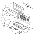 Part Location Diagram of 3400899 Whirlpool Screw - Black