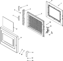 Part Location Diagram of D7683729 Whirlpool WELD,DR RNG-BK E CT