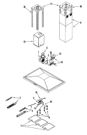 Part Location Diagram of 49001053 Whirlpool Electronic Board - 127V 60Hz