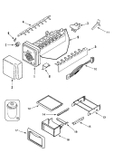 Part Location Diagram of 67001421 Whirlpool TROUGH- FI