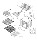 Part Location Diagram of 4006W218-45 Whirlpool BOX-VENT