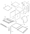 Part Location Diagram of 74008405 Whirlpool INSULATION