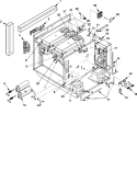 ELECTRICAL COMPONENTS Diagram and Parts List for RC5PHBU P1327606M Amana Microwave