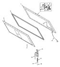 LID Diagram and Parts List for AFC0703BW  Amana Freezer