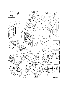 Body Diagram and Parts List for 79042623311  Kenmore Range