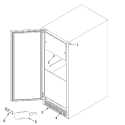 Part Location Diagram of W11420408 Whirlpool Ice Maker Scoop