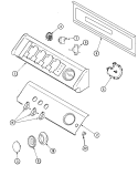 Part Location Diagram of 27001154 Whirlpool SWITCH- TE