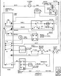WIRING INFORMATION Diagram and Parts List for HYE3460AYW  Maytag Dryer