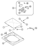 Part Location Diagram of WP3400872 Whirlpool Screw