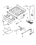 Part Location Diagram of WP74007925 Whirlpool Range Medium Burner Cap