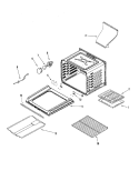 CAVITY Diagram and Parts List for AGR5715QDB  Amana Range