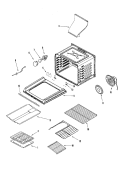 Part Location Diagram of WP7427P104-60 Whirlpool FAN-BLWR