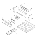 Part Location Diagram of 74009085 Whirlpool Double Grate