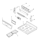 Part Location Diagram of 74009145 Whirlpool GRATE- DOU