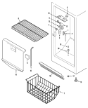 Part Location Diagram of WP3-60197-001 Whirlpool SHIELD-HT