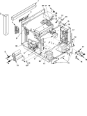 ELECTRICAL COMPONENTS Diagram and Parts List for RC17S P1330101M Amana Microwave