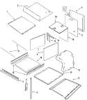 Part Location Diagram of 74011385 Whirlpool PANEL-VENT