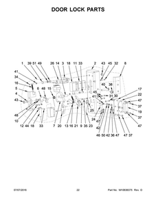 Part Location Diagram of W10654512 Whirlpool LINK