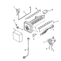 ICE MAKER Diagram and Parts List for GS2726CEHQ  Maytag Refrigerator