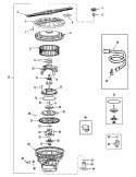 PUMP & MOTOR Diagram and Parts List for JDB7900AWA  Jenn-Air Dishwasher