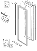 Part Location Diagram of 67003464 Whirlpool WIRE- PICK