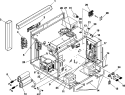 ELECTRICAL COMPONENTS Diagram and Parts List for RC5MCSP2 P1331418M Amana Microwave