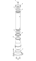 WATER FILTRATION SYSTEM Diagram and Parts List for MWF4100  Maytag Water Softener