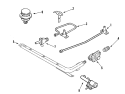 GAS CONTROLS Diagram and Parts List for ALZ8580ADB  Amana Cooktop