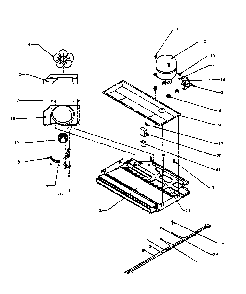 Compressor Compartment Diagram and Parts List for TK21R3L-P1189001WL  Amana Refrigerator