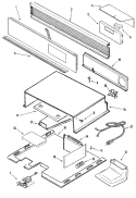 Part Location Diagram of WP5766M100-60 Whirlpool Control Panel