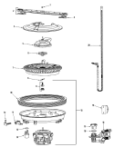 Part Location Diagram of WP99003083 Whirlpool Wash Arm Cap