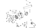 MOTOR & DRIVE Diagram and Parts List for ADE7000AYW  Admiral Dryer