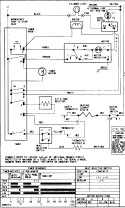 WIRING INFORMATION Diagram and Parts List for ADE7000AYW  Admiral Dryer