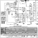 WIRING INFORMATION (SERIES 21) Diagram and Parts List for LNC6764A71  Admiral Washer