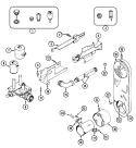 GAS VALVE Diagram and Parts List for MDG5500AWQ  Maytag Dryer