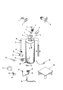 Part Location Diagram of 66001656 Whirlpool CONTROL, GAS (LP)