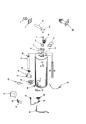 BODY Diagram and Parts List for HJ675NRPDT  Maytag Water Heater