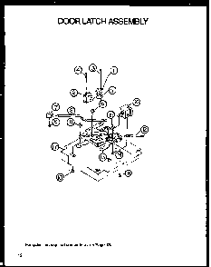 Part Location Diagram of 0300044 Whirlpool KNOB, DOOR LATCH LT