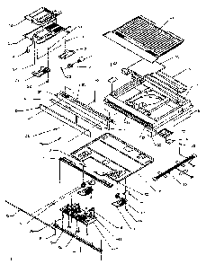 Divider Block Diagram and Parts List for TX25R4E-P1175402WE  Amana Refrigerator