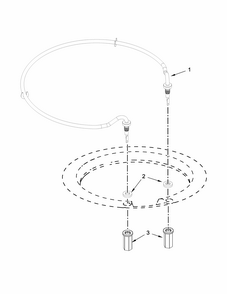 Heater Parts Diagram and Parts List for MDB5969SDH0  Maytag Dishwasher