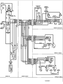 Wiring Information Diagram and Parts List for XRBR206BB0  Amana Refrigerator