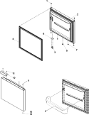 Part Location Diagram of 67003397 Whirlpool RETAINER-