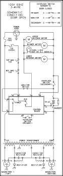 WIRING INFORMATION Diagram and Parts List for CRC18T2OG2 P1331206M Amana Microwave
