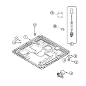 BASE Diagram and Parts List for MAH3000AGW  Maytag Washer