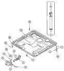 BASE Diagram and Parts List for MAH7550AGW  Maytag Washer