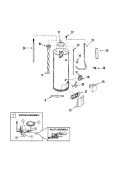 Part Location Diagram of 66001492 Whirlpool BURNER ASSEMBLY